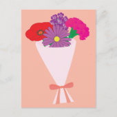 Flower Bouquet Briefkaart (Voorkant)