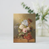 Flower Bouquet Briefkaart (Staand voorkant)