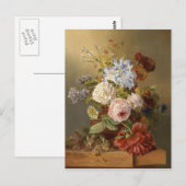 Flower Bouquet Briefkaart (Voorkant / Achterkant)