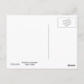 Flower Bouquet Briefkaart (Achterkant)