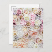 Flower Bouquet Feestdagenkaart (Voorkant / Achterkant)