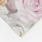 Flower Bouquet Fleece Deken (Hoek)