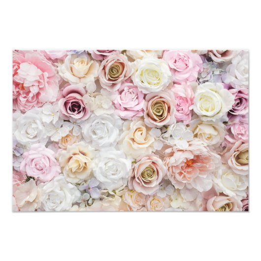 Flower Bouquet Foto Afdruk (Voorkant)