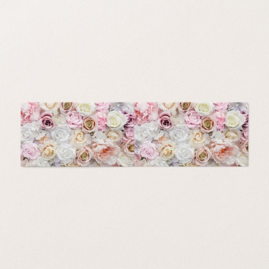 Flower Bouquet Kaart (Buitenkant ongevouwen)