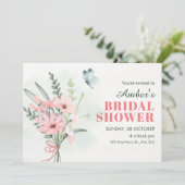 Flower bouquet kaart (Staand voorkant)