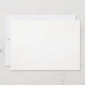 Flower bouquet kaart (Achterkant)