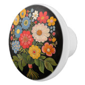 Flower Bouquet Keramische Knop (Rechts)