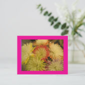 Flower Bouquet Postcard Briefkaart (Staand voorkant)