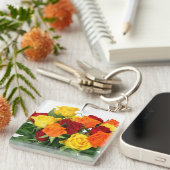 Flower Bouquet Sleutelhanger (Voorkant Rechts)