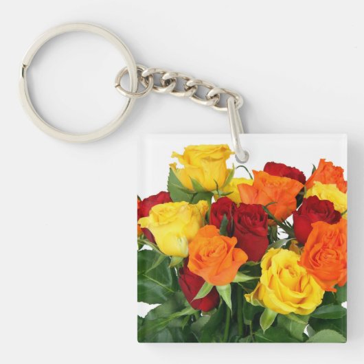 Flower Bouquet Sleutelhanger (voorkant)