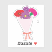 Flower Bouquet Sticker (Vel)