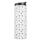 Flower Bouquet Thermal Tumbler Thermosbeker (Gedraaid links)