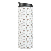 Flower Bouquet Thermal Tumbler Thermosbeker (Geroteerd rechts)