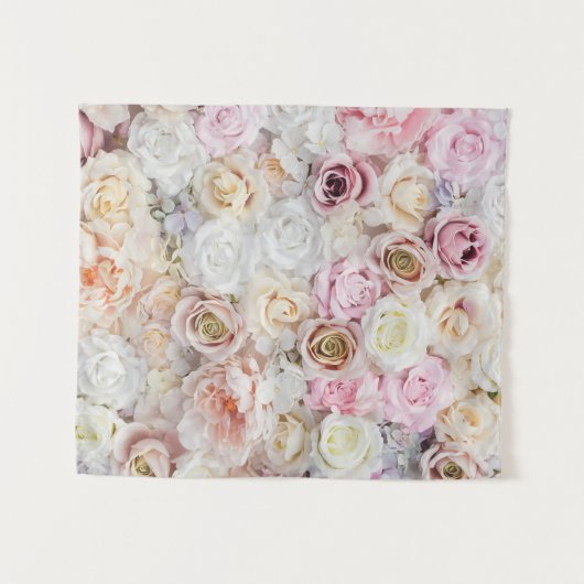 Flower Bouquet Wandkleed (Voorkant (horizontaal))