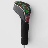  Flower Burst Abstract Golfheadcover (Schuin)
