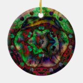  Flower Burst Abstract Keramisch Ornament (Achterkant)