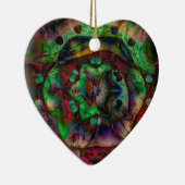  Flower Burst Abstract Keramisch Ornament (Rechts)