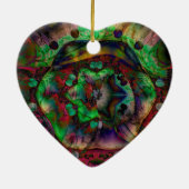  Flower Burst Abstract Keramisch Ornament (Achterkant)