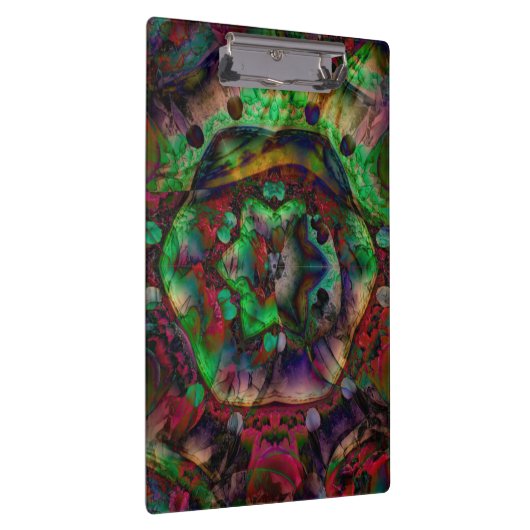  Flower Burst Abstract Klembord (Rechts)