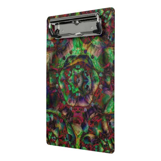 Flower Burst Abstract Mini Klembord (Angled2)