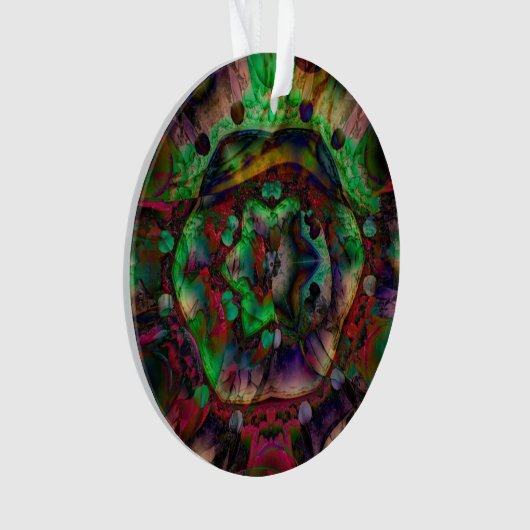  Flower Burst Abstract Ornament (voorkant)