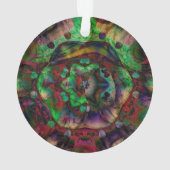  Flower Burst Abstract Ornament (achterkant)