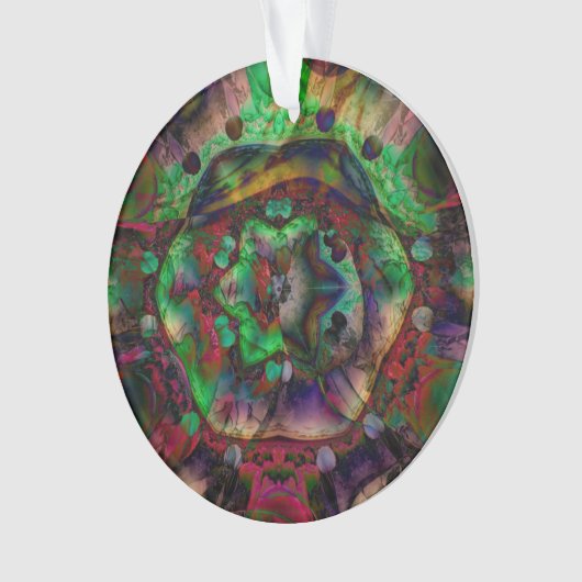  Flower Burst Abstract Ornament (voorkant)