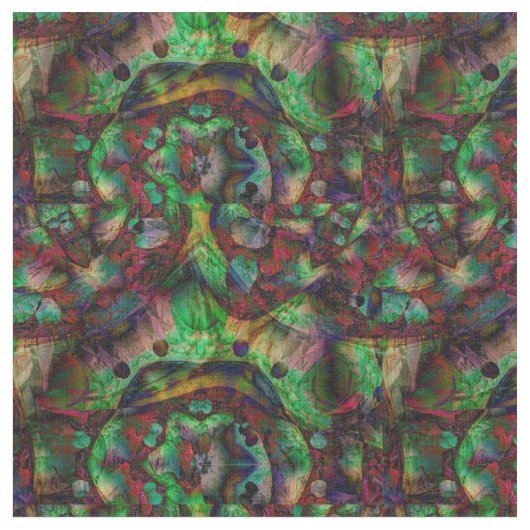  Flower Burst Abstract Stof (Close Up)