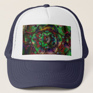  Flower Burst Abstract Trucker Pet