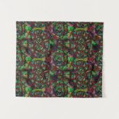  Flower Burst Abstract Wandkleed (Voorkant (horizontaal))