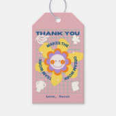 Flower Business Team Medewerker Collega Bedankt Cadeaulabel (Voorkant)