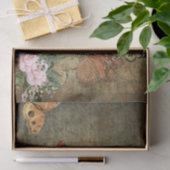 Flower Butterfly Decoupage  Ephemera Tissuepapier (Geschenk)