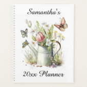 Flower Butterfly gepersonaliseerde planner (Voorkant)