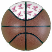 Flower Butterfly with Pink Sakura Basketbal (Rechts)