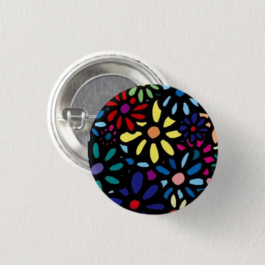 Flower Button (Voorkant /achterkant)
