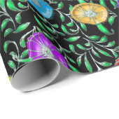 Flower  cadeaupapier (Rol Hoek)