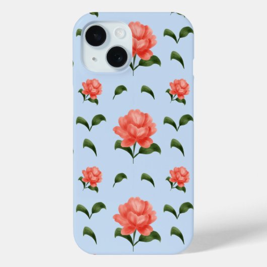 Flower case phone (Achterkant)