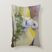 Flower Chihuahua Accent Pillow Kussen (Voorkant(Verticaal))