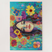 Flower Child Jigsaw Puzzel (Verticaal)