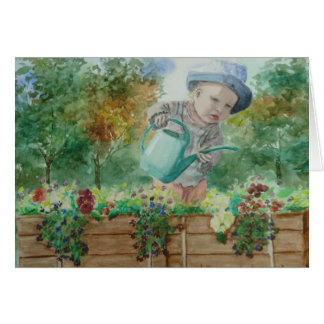 Flower Child Kaart - Aangepast