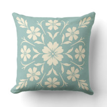 Flower Clock Medallion Sage
