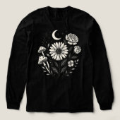 Flower Cluster Graphics Tri-blend Shirt (Voorkant)