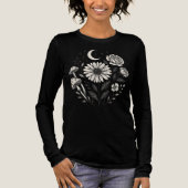 Flower Cluster Graphics Tri-blend Shirt (Voorkant)