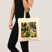 FLOWER COLLAGE-CANVAS TAS (Voorkant (product))