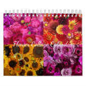 Flower Collage  Kalender (Hoes)