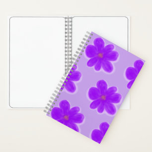 Flower Color Me Purple Sketchbook Notitieboek