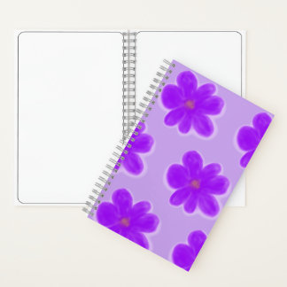 Flower Color Me Purple Sketchbook Notitieboek