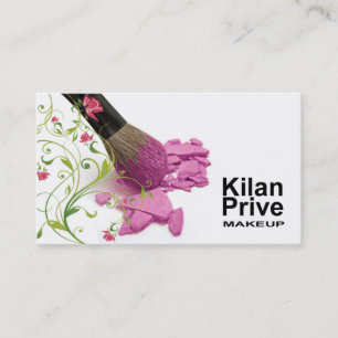 "Flower Cosmetics" — Makeup Artist, Cosmetoloog Visitekaartje