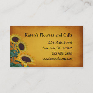 Flower Craft Gift Shop Visitekaartje