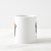 Flower Crown Black Lab Koffiemok (Center)